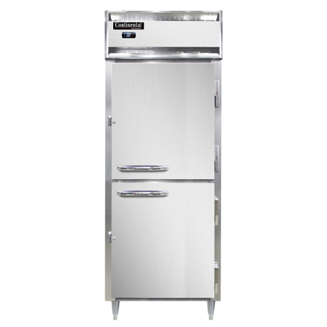 Continental Refrigerator D1RENSSHD Designer Line Wide Refrigerator Reach-in 28-1/2"W