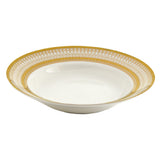 10 Strawberry St IRIANA-3GLD - Rim Soup Bowl, 8 Oz., 9"