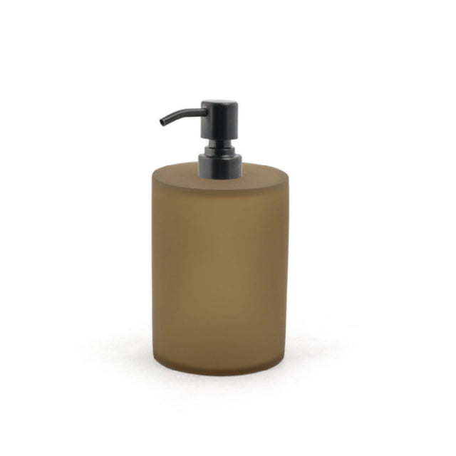 FOH RSP028BRR22 28oz Nassau Pump Nutmeg With Matte Black Top Includes One RSP006BRR22-BTM 28oz Nassau Pump Base Nutmeg