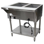 Advance Tabco HF-2E-240 Hot Food Table Electric 31-13/16"W X 30-5/8"D X 34-3/8"H