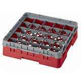 Cambro 25S318163 Camrack® Glass Rack With Soft Gray Extender Full Size