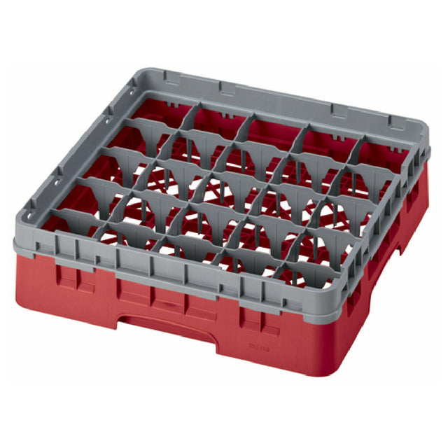Cambro 25S318163 Camrack® Glass Rack With Soft Gray Extender Full Size
