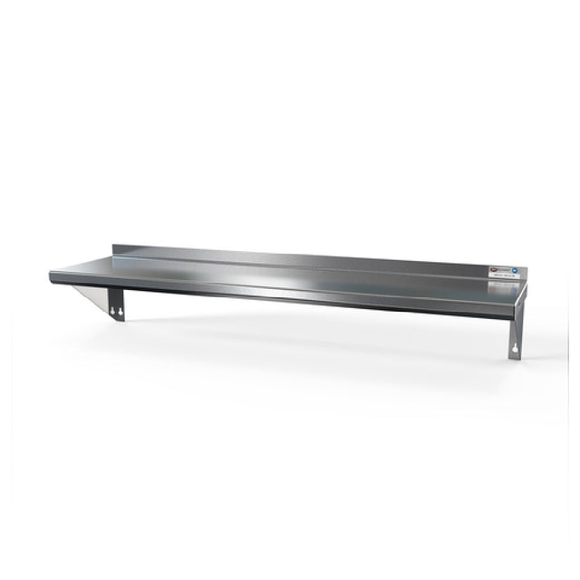 NBR Equipment WS-1630 Shelf Wall-mounted 30"W X 16"D X 13"H Overall Size