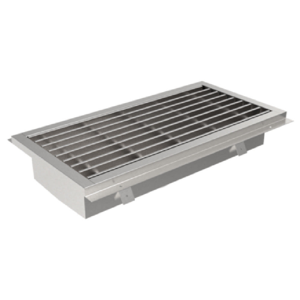 GSW USA FSD-1272 Floor Trough Drain 14"W X 74"D X 4-1/2"H Full