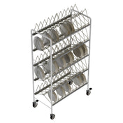 Caddy T-545 Mega-Temp/Therma-Lock Rack Caddy For Plastic Dome Covers 40-3/4"W X 20"D X 73-3/4"H