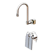 T&S Brass B-0509-537K Knee Pedal Valve Double Ledge Mount
