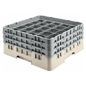 Cambro 36S534184 Camrack® Glass Rack With (2) Soft Gray Extenders Full Size