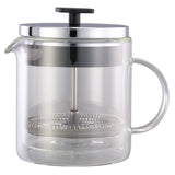 Service Ideas T299SR French Coffee Press 0.4 Liter (13.5 Oz.) 4-1/2" X 6-1/4" X 5-1/2"