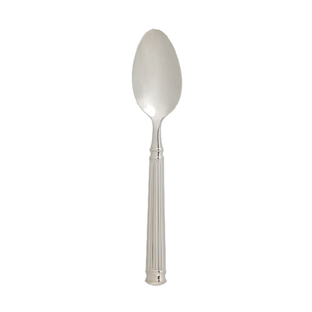 Arc Cardinal FL202 Chef & Sommelier Fluted Dinner Spoon (L:8.625'' X W:0.748'') 18/10 Stainless Steel