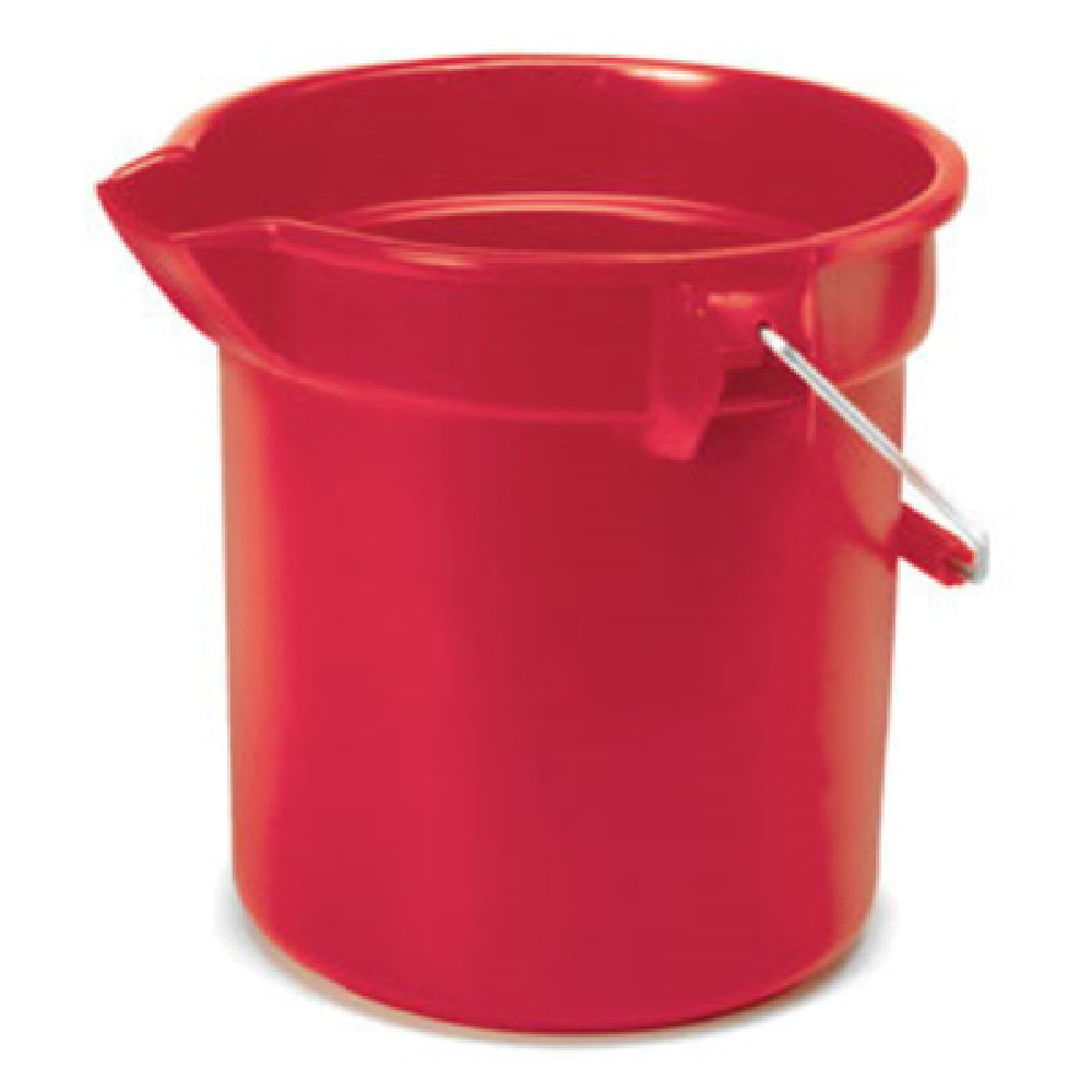 Rubbermaid FG296300RED BRUTE® Bucket 10 Quart 10-1/2" Dia. X 10-1/4"H