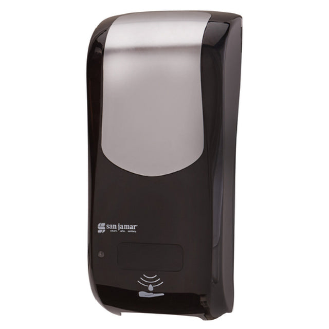 San Jamar SHF970BKSS Summit Rely™ Hybrid Soap Dispenser 5-1/2"W X 4"D X 12"H