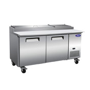 Valpro VPP71-HC Pizza Prep Table Two-section 71"W