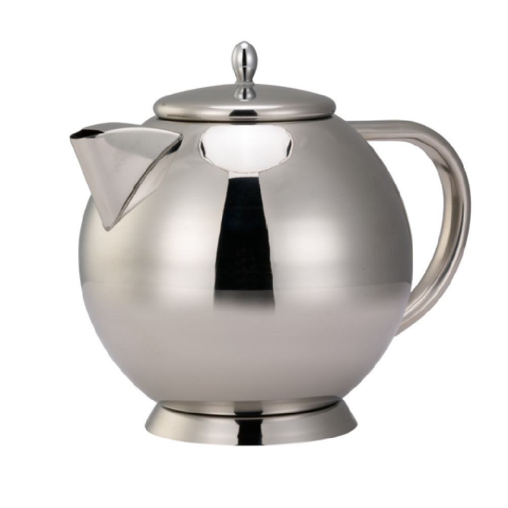 Service Ideas TT12SS Service Ideas Tea Time Classic Tea Pot Stainless 1.2 Liter