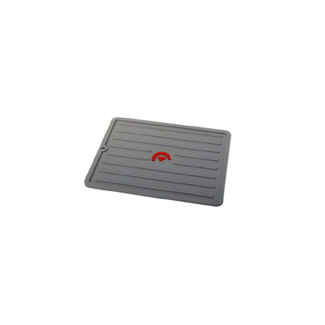 FOH BDT001GYT18 Smart Buffet Ware® Silicone Pad 11.25" X 8.75" Rectangle