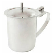 Omcan 80820 10 Oz Stainless Steel Server With Knob