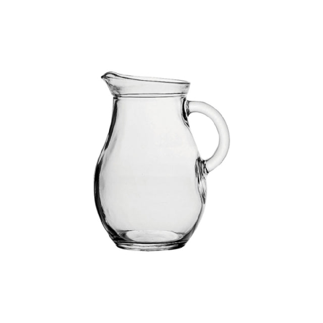 Steelite P80101 Jug 17.0 Oz. (H 6" M 4-3/4" T 2-7/8" B 2-1/4") Soda Lime