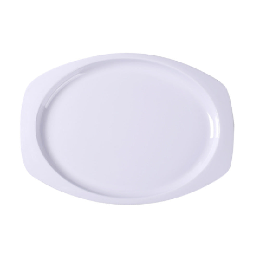 Yanco NS-212W Nessico Platter 12-1/2"L X 9"W Dishwasher Safe