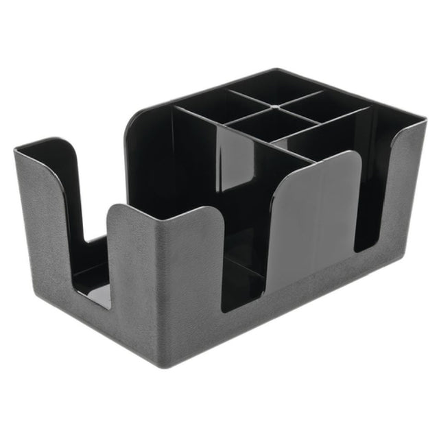 Hubert 80962 - Bar Caddy, 6-compartment, 9-1/2" X 5-7/8" X 4-1/4"H
