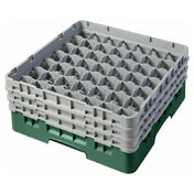 Cambro 49S638119 Camrack® Glass Rack With (3) Soft Gray Extenders Full Size