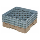 Cambro 20S638184 Camrack® Glass Rack With (3) Soft Gray Extenders Full Size