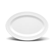 GET Enterprises D1014OV-W Elite Global Solutions Platter 14-1/2"L X 10-1/2"W X 1"H Oval