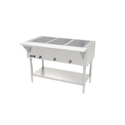 GSW USA ST-3WSE-120 Stainless Steel Electric Sealed Well Hot Food Table (3 Wells)