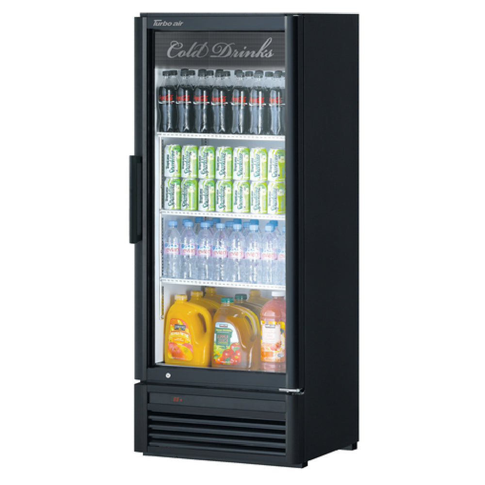 Turbo Air TGM-12SD-N6 Super Deluxe Refrigerated Merchandiser One-section 10.19 Cu. Ft.