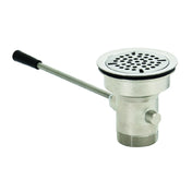 Hubert 29N-124 - Kratos Lever Handle Waste Valve. 3-1/2" Sink Opening