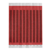 Bar Maid WB-CHECKER Bar Maid Wristbands 3/4"W X 9.5"L Tyvek (No Tear)