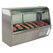 Howard-McCray R-CMS32E-4-LED Red Meat Service Case 50"W Single Duty Endless Design