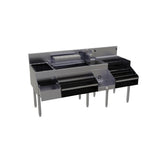 Glastender ALL-66D All-In-One Underbar Ice Bin/Cocktail Station Blender Station
