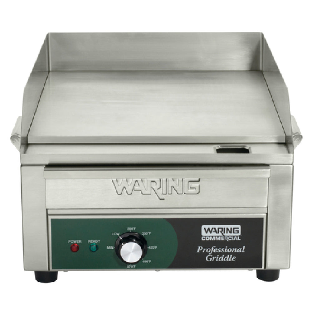 Waring WGR140X - Countertop Electric Griddle — 14"x 16" Cooking Surface, 120V, 1800W (14" X 16" Cooking Surface)