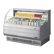 Turbo Air TOM-60SS-N Horizontal Open Display Merchandiser 11.2 Cu. Ft. Capacity