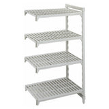 Cambro CPA213072V4480 Camshelving® Premium Add-On Unit 21"W X 30"L X 72"H 4-tier
