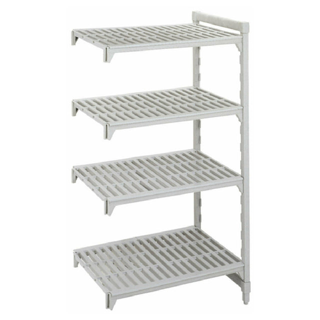 Cambro CPA213072V4480 Camshelving® Premium Add-On Unit 21"W X 30"L X 72"H 4-tier