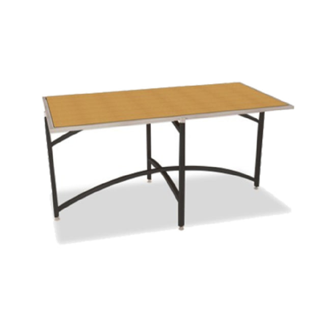 Forbes Industries 7044L-42 EcoFlex Elite Lam Series Table 36" X 72" X 42" Table Side Mount
