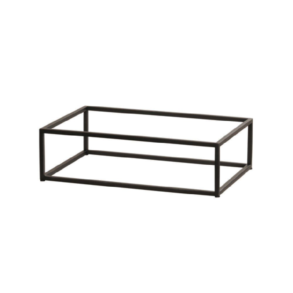 Cal-Mil 23854-6-13 Riser 12"W X 20"D X 3"H Black Powder-coated Metal