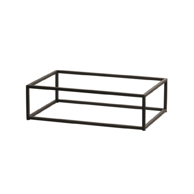 Cal-Mil 23854-6-13 Riser 12"W X 20"D X 3"H Black Powder-coated Metal