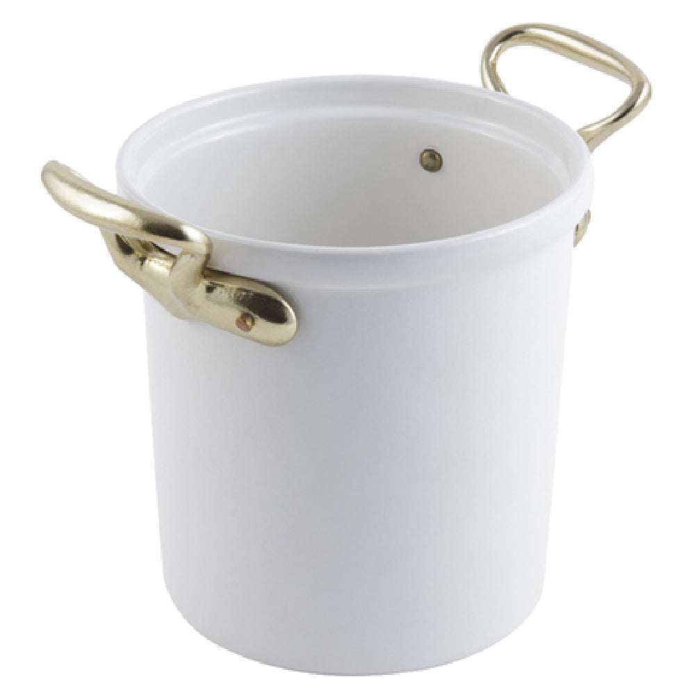 Bon Chef 9203HRTEAL Dressing Container With Handles 2 Qt. 20 Oz. 6-1/4" Dia. X 6-3/4" H