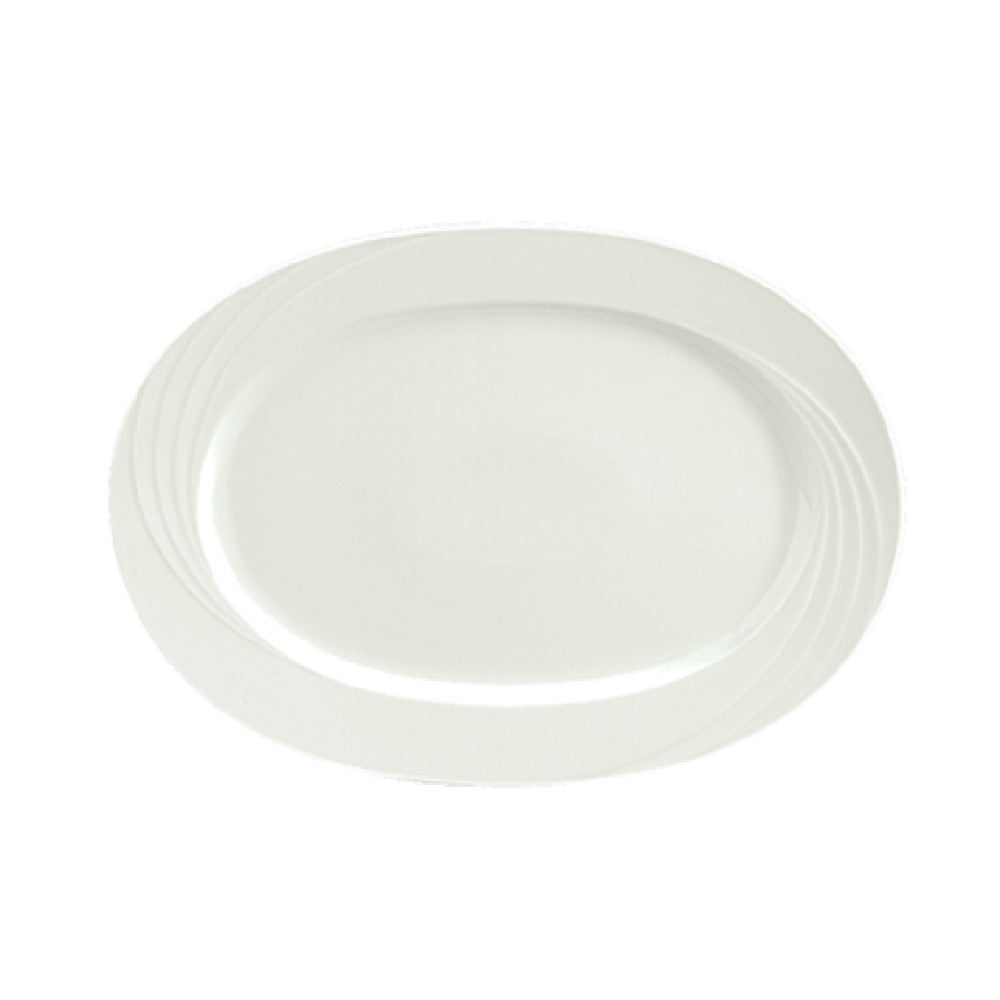 Libbey 9182033 (Formerly Syracuse China) Platter 13-1/4" X 10-5/8/" Oval