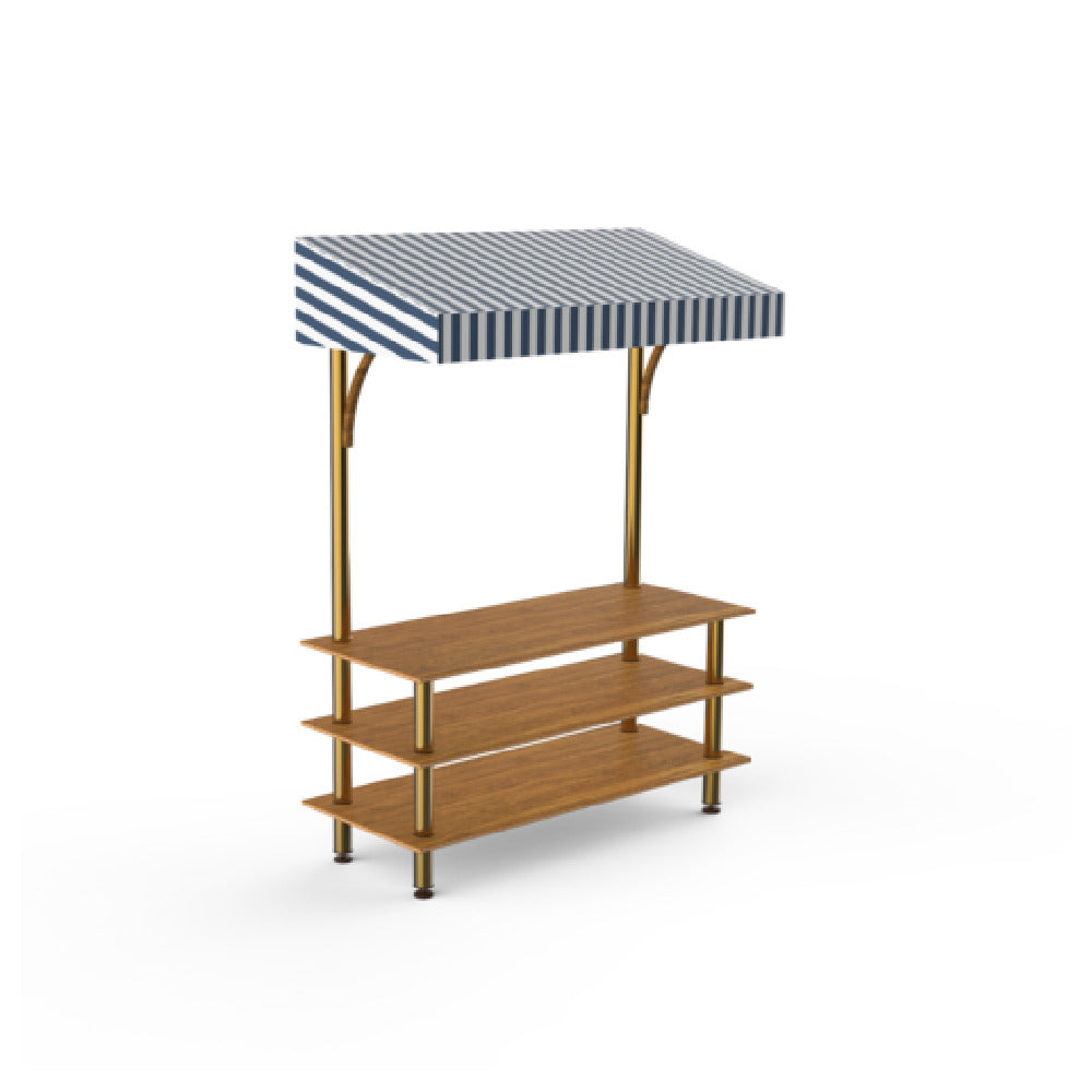 Steelite MGCMLB10BBWF - Classic Canopy Station, 130.0" X 35.0" X 95.5", Modular