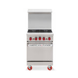 American Range AR-12G-2B-SB_LP Restaurant Range Gas 24"