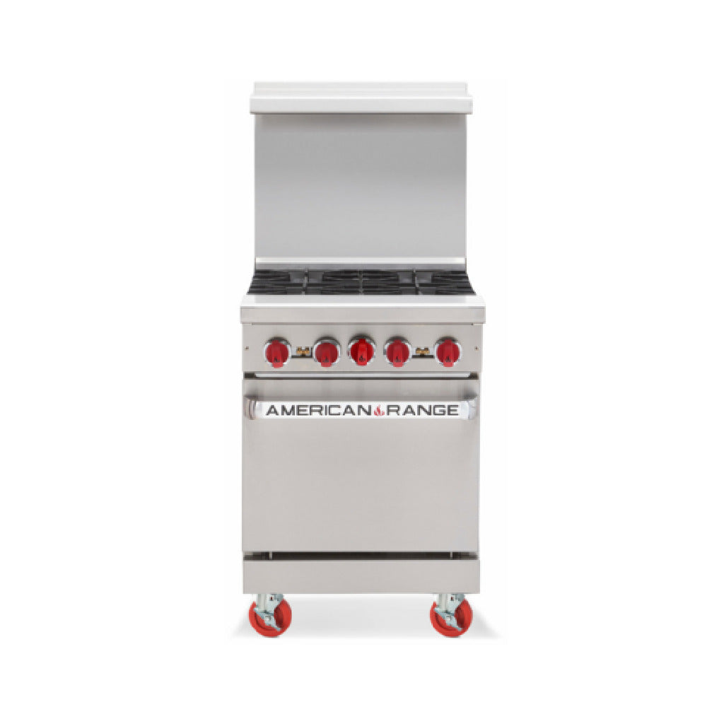 American Range AR-24G-SB_LP Restaurant Range Gas 24"