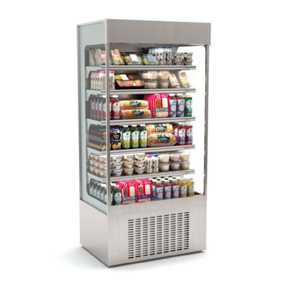 Hussmann MDN-3575S1A MicroSC™ Multi-Deck Merchandiser Open Front Self-contained Cassette Refrigeration System