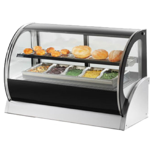 Vollrath 40856 Heated Display Case Countertop Full Service