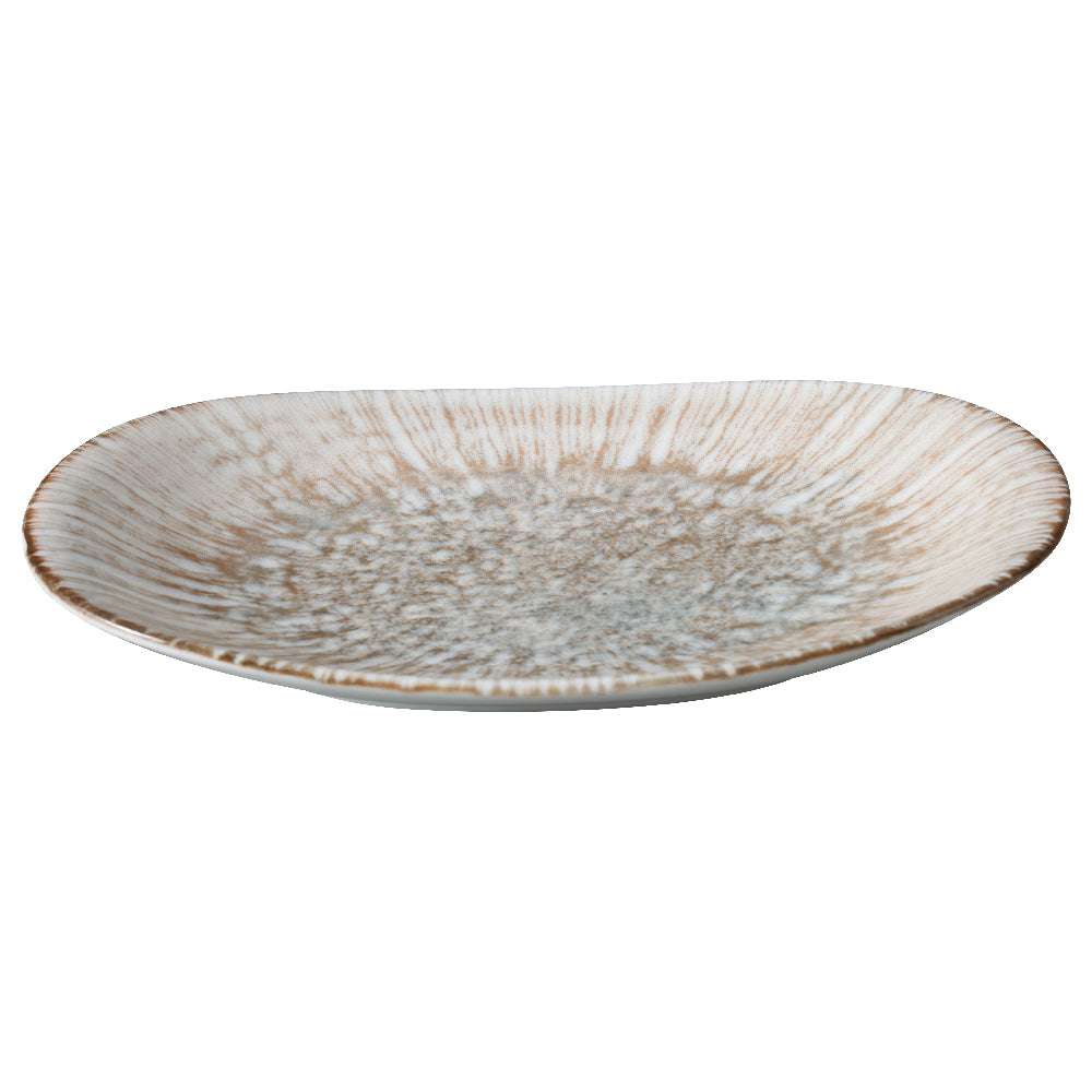 Yanco LE-409 - Legna Fish Plate, 9 1/8" X 4 7/8" X 1 1/4", Deep