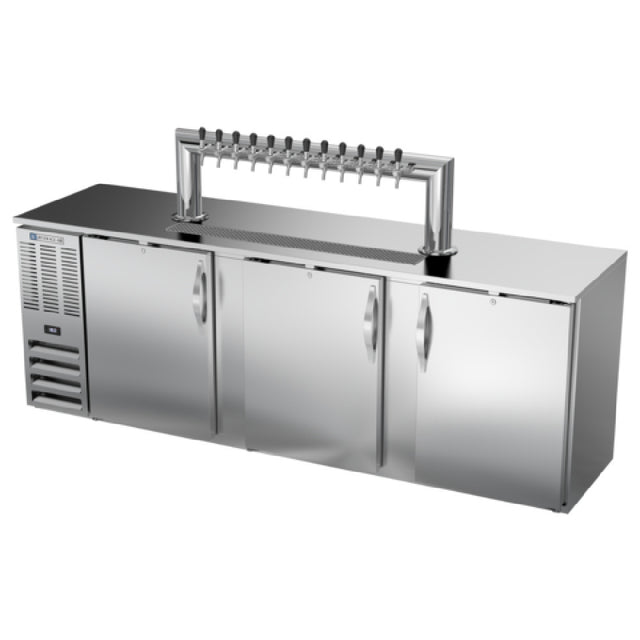 Beverage Air DDN94HC-S-12T - Direct Draw Dispenser, 94"W X 26-3/8"D X 49-7/8"H, 27.191 Cu. Ft.