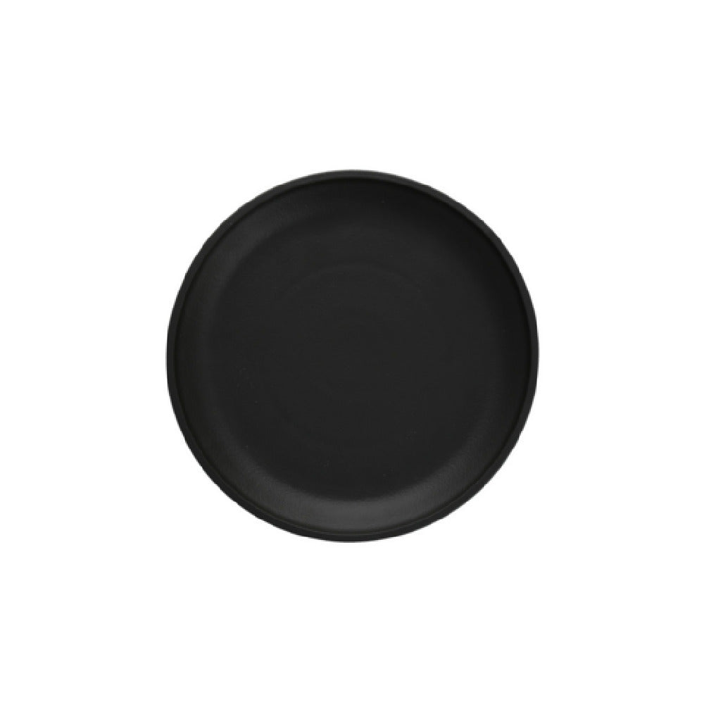 Fortessa 3100.BLK.06 Perissa Round Plate 10" X 1" (26x3.3cm) Dishwasher Safe