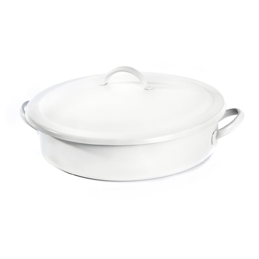 Steelite DW06CWG8WT Round Chafer 2.0 Gal 17.25"W X 15"D X 6"H