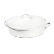 Steelite DW06CWG8WT Round Chafer 2.0 Gal 17.25"W X 15"D X 6"H